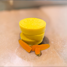 Load image into Gallery viewer, Handmade Turmeric Vegan Soap(Unscented, 2 Soaps)