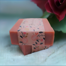 Load image into Gallery viewer, Handmade Vegan Rose Soap (3 Soaps)