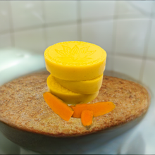Load image into Gallery viewer, Handmade Turmeric Vegan Soap(Unscented, 2 Soaps)