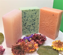 Load image into Gallery viewer, Flower Soaps (3 soaps)