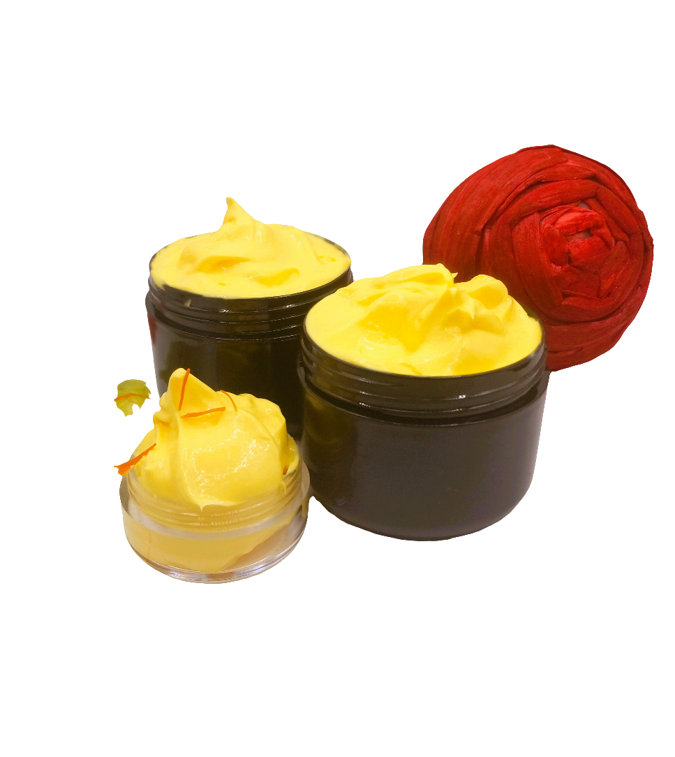 Saffron Brightening Face Cream, Handmade