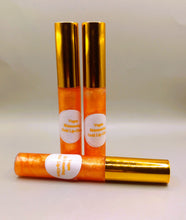 Load image into Gallery viewer, Shimmering Golden Vegan Lip-Gloss
