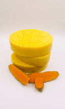 Load image into Gallery viewer, Handmade Turmeric Vegan Soap(Unscented, 2 Soaps)
